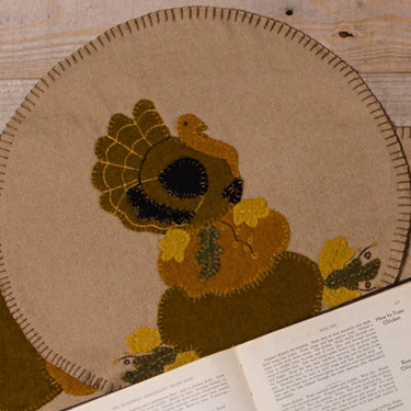 Turkey Nutmeg Candle Mat Set Of Two CMSL0042 - The Fox Decor